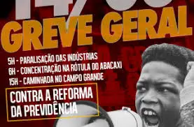 Contra a reforma da previdência...